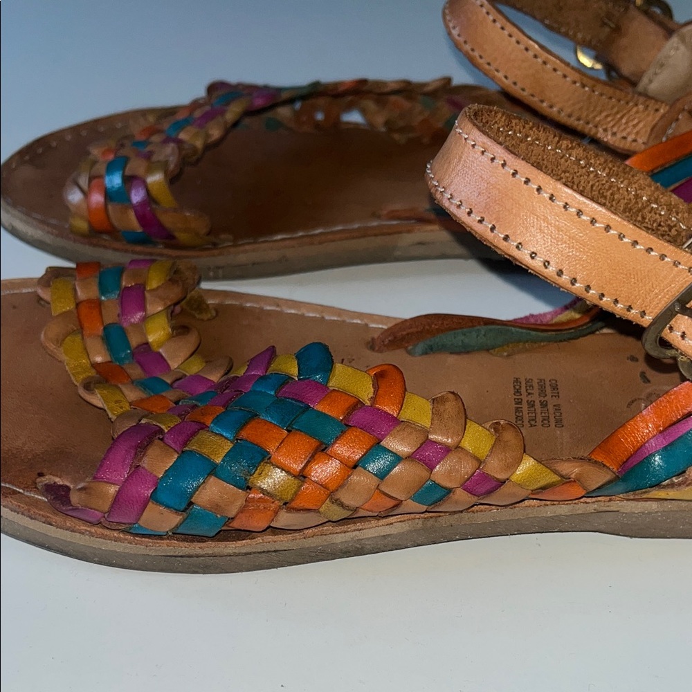 Mexican Colorful Sandals - Picture 4 of 6
